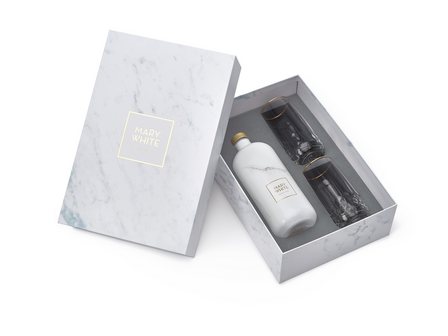 Mary White Vodka 40% 70cl Giftbox