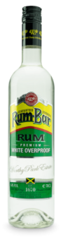 Worthy Park Rum Bar White Overproof 63% 70cl