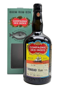 Compagnie Des Indes - Trinidad- 15y - T.D.L. - bottled for Premium Spirits - 61,8% - 70cl