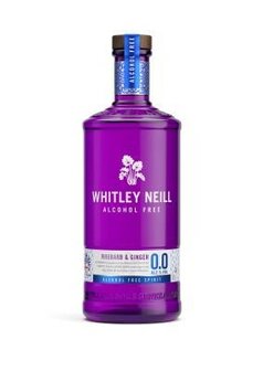 Whitley Neill Rhubarb &amp; Ginger 0% 70cl