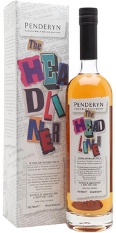 Penderyn Headliner- Icons of Wales no. 9 - Single Malt Welsh Whisky - 46% - 70cl