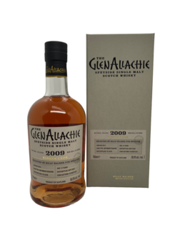 GlenAllachie 2009 Single Cask #5015 - selected by Billy Walker for Belgium 58% 70cl