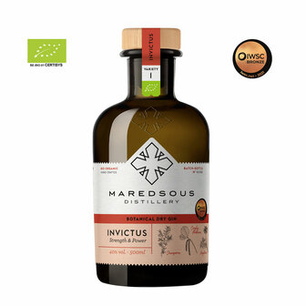Maredsous Invictus Bio Gin 40% 50cl