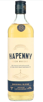 Ha&#039;Penny Irish Whiskey - 40% - 70cl