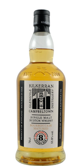 Kilkerran 8 Years Single Malt Cask Strength - Bourbon cask matured Whisky 55,8% 70cl