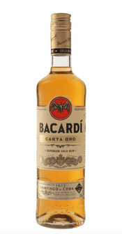 Bacardi Carta Oro Rum 40% 70cl