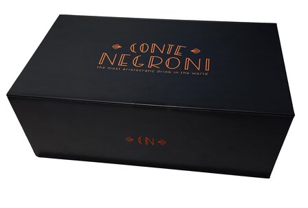 Conte Negroni Gifpack + 2 glazen - 70cl - 22%