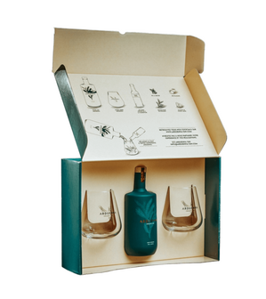 Arduenna Gin Giftpack met twee glazen - 40% - 50cl