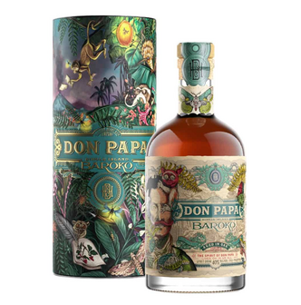 Don Papa Baroko Rum + Eco Canister 2023 Koker 40% 70cl
