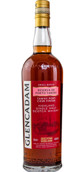 Glencadam Small Batch - Reserva de porto Tawny - Highland Single Malt Whisky - Tawny port cask finish - 46% - 70cl