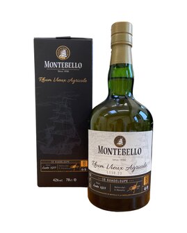 Montebello - Rhum vieux agricole 8y - 2022 - 42% - 70cl