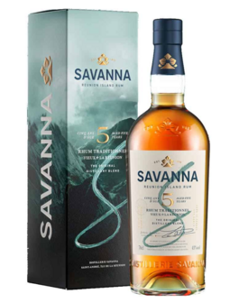 Savanna 5 ans Rhum traditionnel vieux de la R&eacute;union - 43% - 70cl