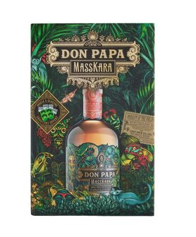 Don Papa Masskara Rum + Ice Cube shooter mould Giftpack 40% 70cl pre sale