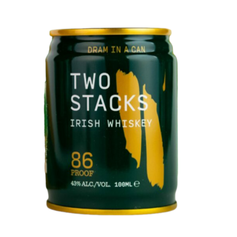 Dram in a can - Two Stacks Irish Whiskey - 43% - 10cl