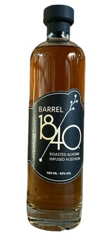 1840 Roasted Almond Infused Aged Rum - 42% - 50cl