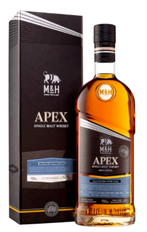 M&amp;H Elements Single Malt Whisky - APEX - Mouton Red Wine Cask - 56,7% - 70cl