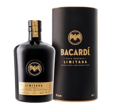 Bacardi Limitada Gran Reserva - Limited Barrel Aged Reserve Rums - 40% - 100cl