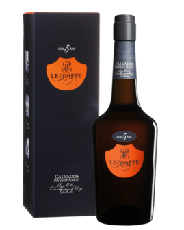 Calvados Lecompte 5 ans - Pays d'Auge - 40% - 70cl