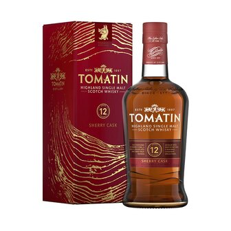 Tomatin Single Malt Scotch Whisky 12y - sherry cask - 40% - 70cl
