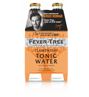 Fever-Tree Clementine &amp; Cinnamon Tonic Water 4x200ml