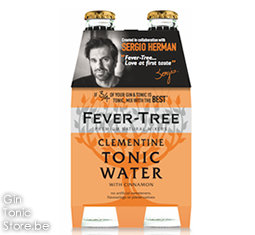 Fever-Tree Clementine &amp; Cinnamon Tonic Water 4x200ml