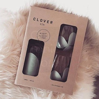 Giftpack Clover Gin 50cl