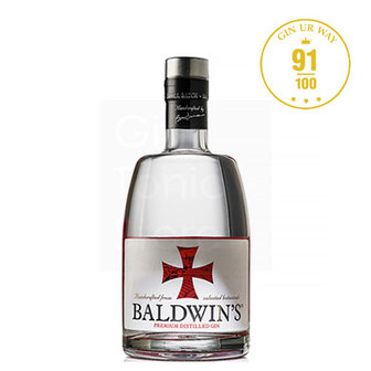 Baldwin&#039;s Premium Distilled Gin 50cl