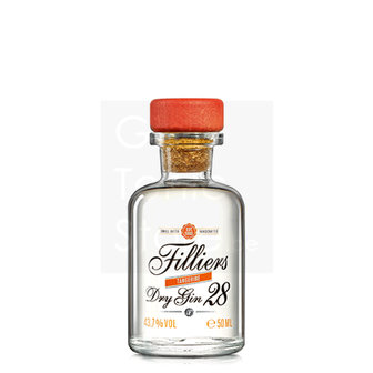 Filliers Tangerine Dry Gin 28 Mini 5cl