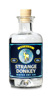 Strange Donkey Wintergin Limited Edition Mini 10cl