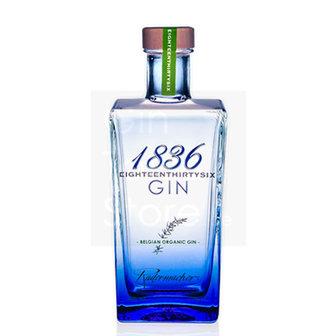 1836 Belgian Organic Gin 70cl