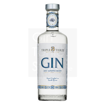 Triple Three 100% Juniper Berry Gin 75cl