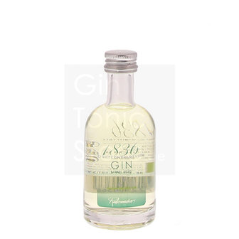 1836 Belgian Organic Barrel Aged Gin Mini 5cl