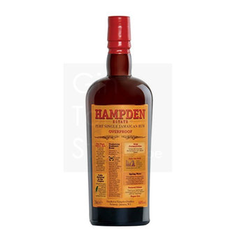 Hampden Estate Pure Single Jamaican Overproof Rum 70cl 60&deg;
