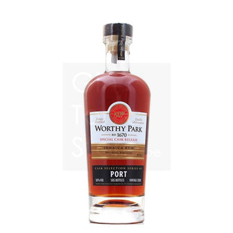 Worthy Park 2008 9 Years Port Finish 5 Rum 70cl 57&deg;