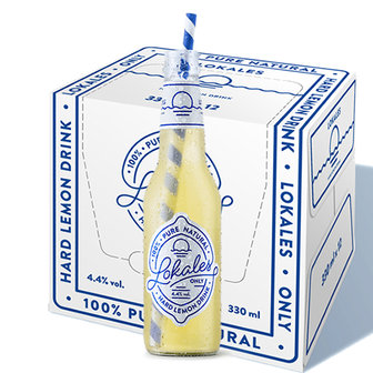 Lokales Hard Lemon Drink 4.4% 12x33cl