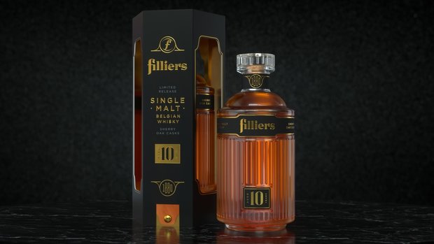 Filliers 10 Years Single Malt Whisky 43% 70cl