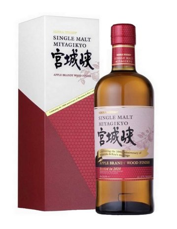 Nikka Miyagikyo Apple Brandy Wood Finish Single Malt Whisky 47% 70cl