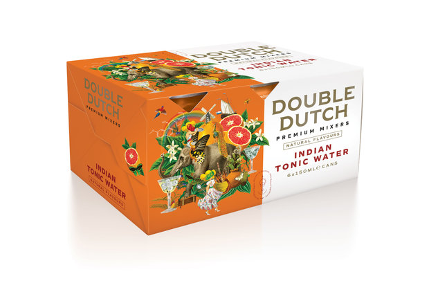 Double Dutch Indian Tonic Blik 6x15cl