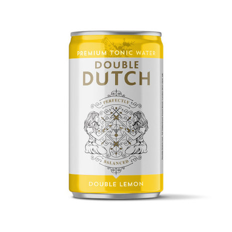 Double Dutch Double Lemon Can 15cl