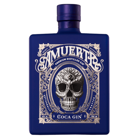 Amuerte Coca Leaf Gin 43% 70cl Blue Edition