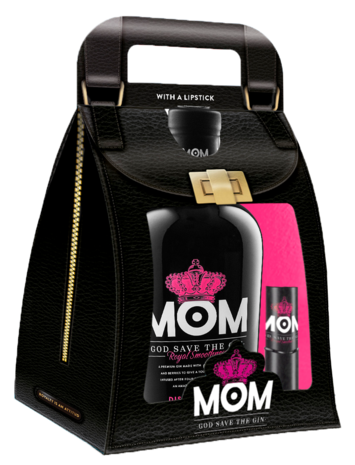 MOM Gin 39.5% 70cl Handtas met lipstick Giftpack