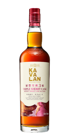 Kavalan Triple Sherry Cask Whisky 40% 70cl