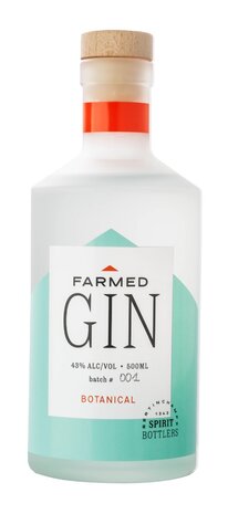 Farmed Botanical Gin + gratis matching tonic 43% 50cl