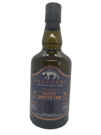 Wolfburn Single Malt - Peated  Quarter Cask 2015 - exclusively for GinTonicStore.be - 58,1% 70cl