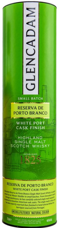 Glencadam Small Batch - Reserva de porto branco - Highland Single Malt Whisky - white port cask finish - 46% - 70c: