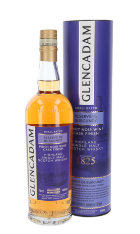 Glencadam Small Batch - Reservé de Burgundy - Highland Single Malt Whisky - pinot noir wine cask finish - 46% - 70cl