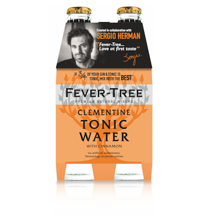 Fever-Tree Clementine & Cinnamon Tonic Water 4x200ml