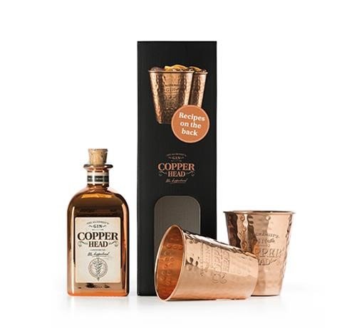 Copperhead Gin Cup Giftpack