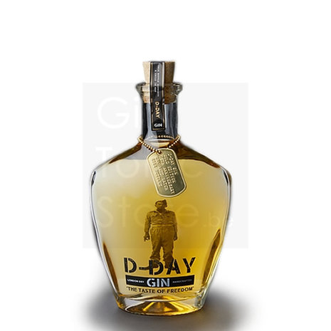 D-Day Gin Gold Edition Giftbox (kist) 70cl