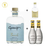 GauGin Beach 46% 50cl + Mini + 2 Schweppes Premium GauGin Beach 46% 50cl + Mini + 2 Schweppes Premium